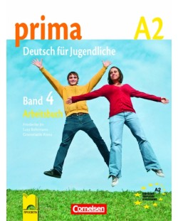 PRIMA А2: Немски език - част 4 (работна тетрадка)