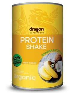 Протеинов шейк, банан и кокос, 450 g, Dragon Superfoods