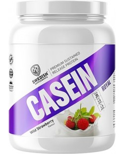 Casein Royal, дива ягода, 900 g, Swedish Supplements
