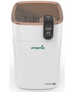 Пречиствател за въздух Oberon - 800, HEPA, 66 dB, бял