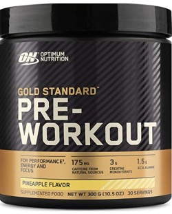 Gold Standard Pre-Workout, ананас, 330 g, Optimum Nutrition