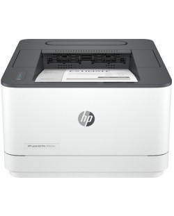 Принтер HP - LaserJet Pro 3002dw, лазерен, бял