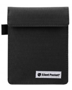 Протектор за автомобилен ключ Silent Pocket - XL, черен