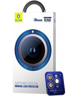 Протектори за камера Blueo - Sapphire Crystal, iPhone 14 Pro/14 Pro Max, златист