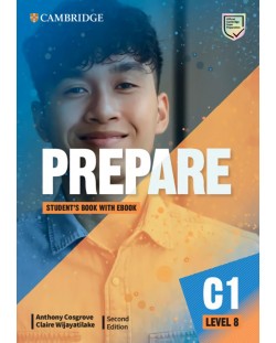 Prepare! Level 8 Student's Book with eBook (2nd edition) / Английски език - ниво 8: Учебник с код