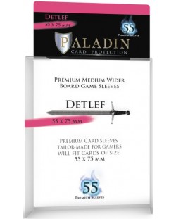 Протектори за карти Paladin - Detlef 55 x 75 (55 бр.)