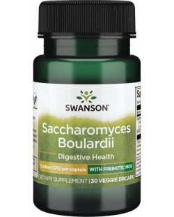 Saccharomyces Boulardii, 30 растителни капсули, Swanson