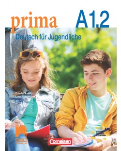 Prima A1.2. Немски език за 10. клас. Част 2 (втори чужд език). Учебна година 2018/2019 (Просвета)