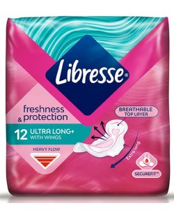 Превръзки с крилца Libresse - Ultra Long, 12  броя