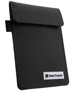 Протектор за автомобилен ключ Silent Pocket - черен