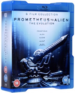 Prometheus to Alien: The Evolution Box Set 8-Disc Set (Blu-Ray)