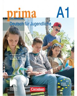 PRIMA A1: Deutsch für Jugendliche / Немски език за 8. клас (интензивно, разширено обучение) - ниво A1 (Просвета)