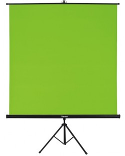 Проекторен екран Hama - 21571, 180x180cm, зелен