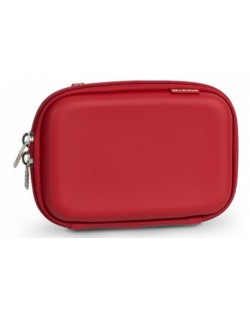 Чанта за твърд диск Rivacase - 9101, 2.5'', червена