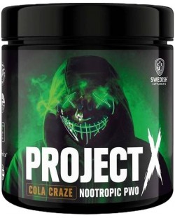 Project X, cola craze, 320 g, Swedish Supplements