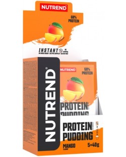 Protein Pudding, манго, 5 сашета, Nutrend