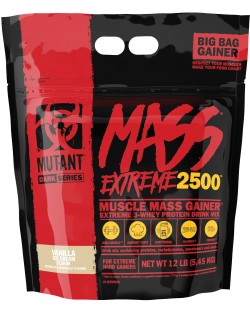 Mass Extreme 2500, ванилов сладолед, 5.45 kg, Mutant