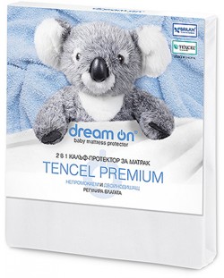 Протектор за матрак Dream On - Tencel Premium, 70 х 140 cm