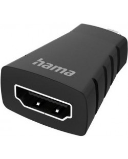Адаптер Hama - 200348, Micro HDMI/HDMI, черен