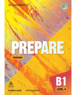 Prepare! Level 4 Workbook with Audio Download (2nd edition) / Английски език - ниво 4: Учебна тетрадка с аудио