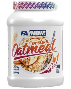 WOW! Protein Oatmeal, ябълки с канела, 1 kg, FA Nutrition