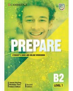 Prepare! Level 7 Student's Book and Online Workbook (2nd edition) / Английски език - ниво 7: Учебник с онлайн тетрадка