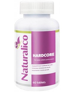 Hardcore, 60 таблетки, Naturalico