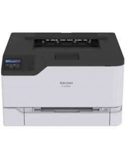 Принтер Ricoh - P C200W, цветен, лазерен, бял/черен