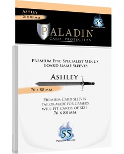 Протектори за карти Paladin - Ashley 76 x 88 (55 бр.)