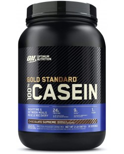 Gold Standard 100% Casein, шоколад, 907 g, Optimum Nutrition