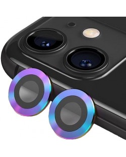 Протектори Blueo - Camera Lens, iPhone 11/12 Mini/12, многоцветни