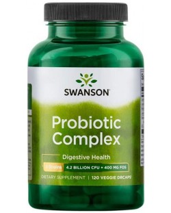 Probiotic Complex, 120 растителни капсули, Swanson