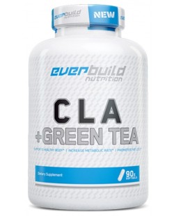 Pure CLA + Green Tea, 90 капсули, Everbuild