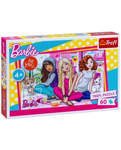 Пъзел Trefl от 60 части - Barbie и приятелки