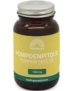 Pumpkin Seed Oil, 60 капсули, Mattisson Healthstyle