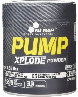 Pump Xplode Powder, плодов пунш, 300 g, Olimp