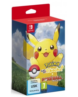 Pokemon: Let's Go! Pikachu + Poke Ball Plus Bundle (Nintendo Switch)