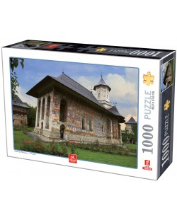 Пъзел Deico Games от 1000 части - Манастир Молдовита, Румъния