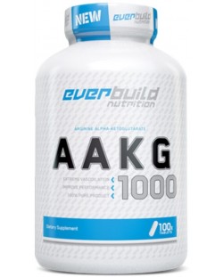 Pure AAKG 1000, 1000 mg, 100 таблетки, Everbuild