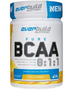 Pure BCAA 8:1:1, свежа лимонада, 300 g, Everbuild