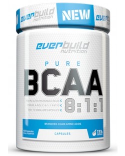 Pure BCAA 8:1:1, 400 капсули, Everbuild