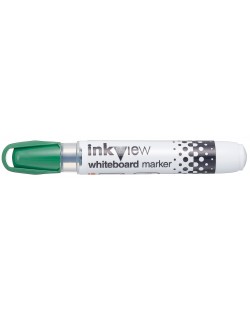 Маркер за бяла дъска Uniball Inkview на водна основа – Зелен