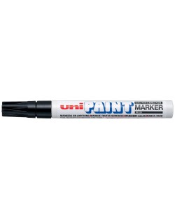 Перманентен маркер Uniball на маслена осново – Черен