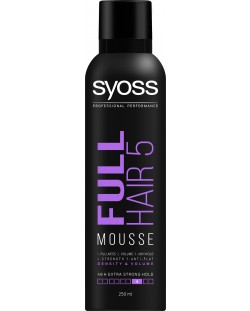 Syoss Пяна за коса Full Hair 5, Ниво 4, 250 ml