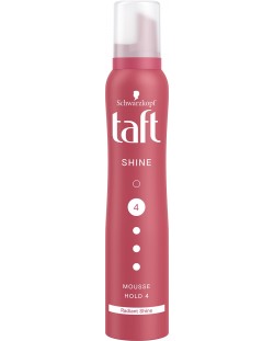 Taft Shine Пяна за коса, за блясък, ниво 4, 200 ml