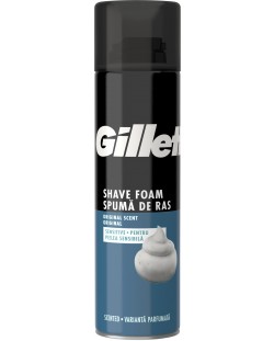 Gillette Пяна за бръснене Sensitive, 200 ml
