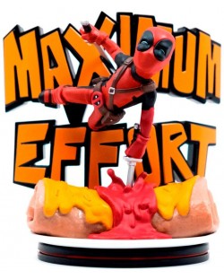 Фигура Q-Fig Marvel: Deadpool - Maximum Effort, 14 cm