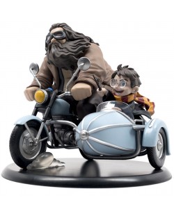 Фигура Q-Fig: Harry Potter - Diorama Harry Potter & Rubeus Hagrid, 15 cm