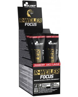 R-Weiler Focus Stick Box, сок от червени боровинки, 20 пакета, Olimp