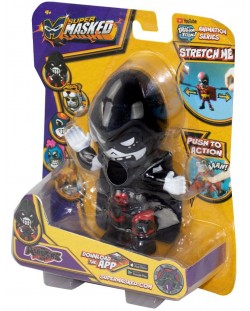 Разтеглива играчка Eolo Toys - Super Masked, Whispers, със звуци